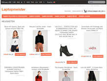 Tablet Screenshot of laptopmeister.de